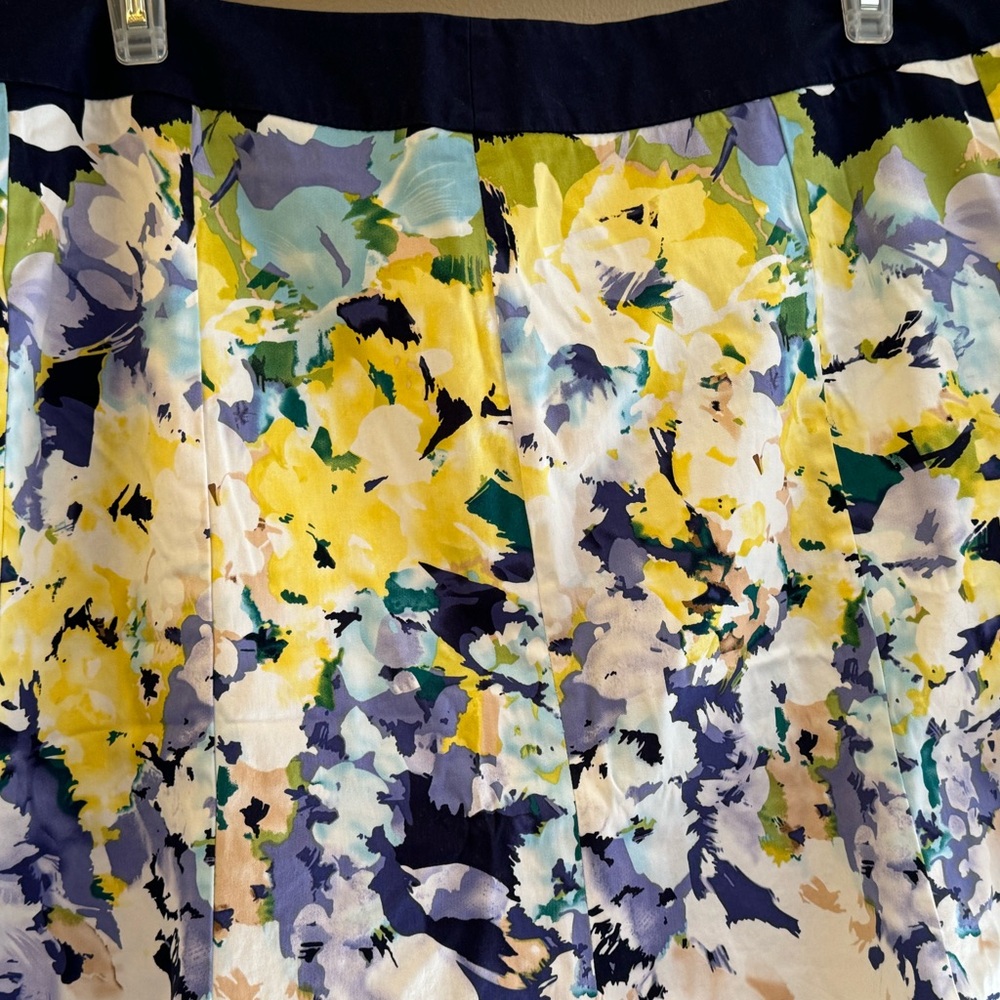 Lane Bryant A-Line Skirt - Floral Multicolor
